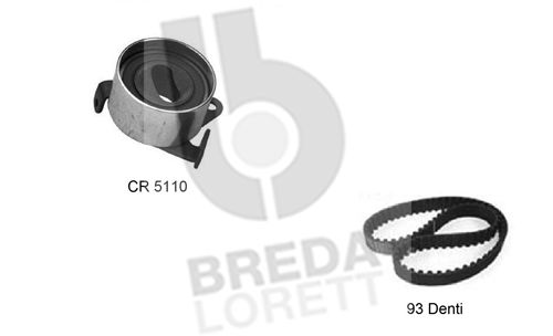 BREDA LORETT Комплект ремня ГРМ KCD0261